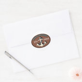 Verankerd in Hem Sticker (Envelop)