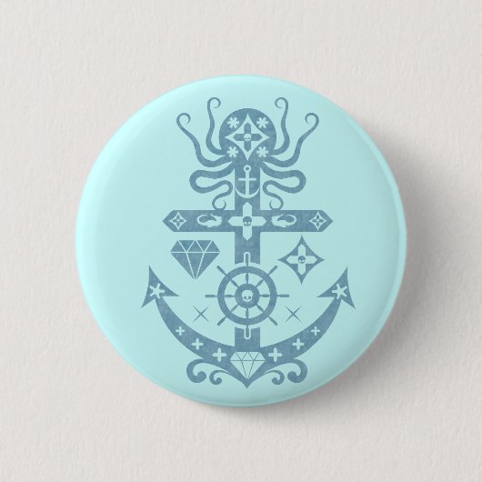 Verankerd Ronde Button 5,7 Cm (Voorkant)