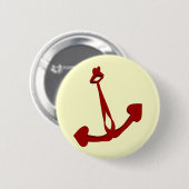 Verankerde Button hart (Voorkant /achterkant)