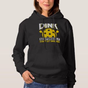 Verantwoord drinken word niet kapot geslagen leuke hoodie