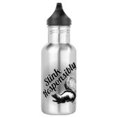 Verantwoordelijk blijven waterfles  (Rechts)