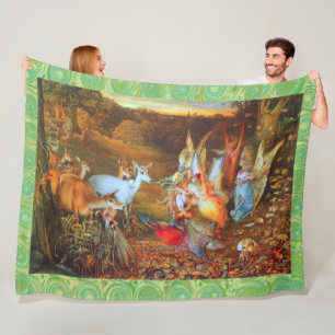 VERANTWOORDELIJK BOSBOUWRASSEN, DWERS EN VERVALLEN FLEECE DEKEN