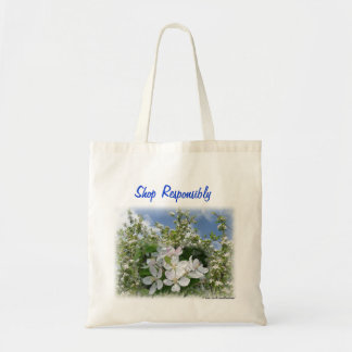 Verantwoordelijk winkelen tote bag