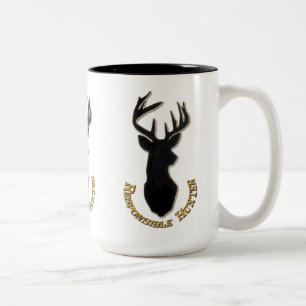 Verantwoordelijke Mok Hunter Deer Pattern