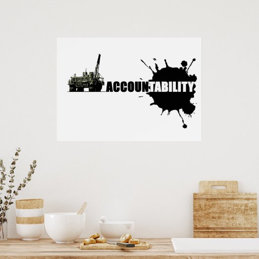 VERANTWOORDELIJKHEID POSTER (Keuken)