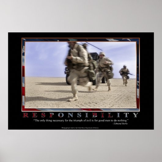 Verantwoordelijkheid Poster (Voorkant)