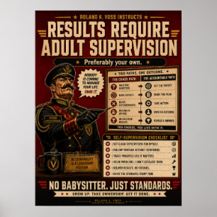 Verantwoording Bureau Poster Roland K. Voss