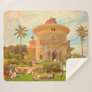 Verão de 1934 em Monserrate (Sintra - Portugal) Sherpa Deken