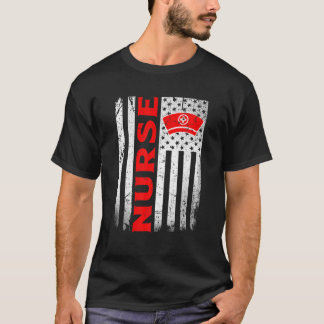  verarmd patriottisch zurig Amerikaans VS Fl T-shirt