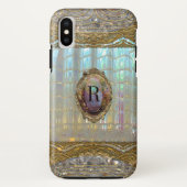 Veraspeece Baroque Monogram Case-Mate iPhone Case (Achterkant)