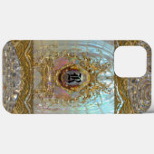 Veraspeece Merci Baroque Monogram Case-Mate iPhone Case (Achterkant (horizontaal))
