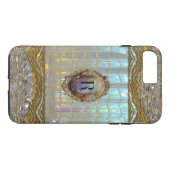 Veraspeece Sweet Baroque Monogram Plus Case-Mate iPhone Case (Achterkant (Horizontaal))