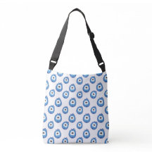 Verbaasd Blauw Niezende Patroon
