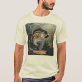 Verbaasde Baars Vis T-shirt (Voorkant)