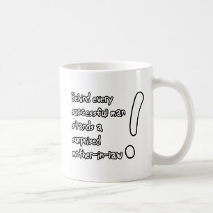 Verbaasde Schoonmoeder Grappige Mok Humor