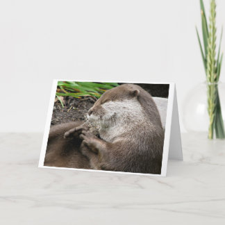 Verbazend Vakantie otter-ly Feestdagen Kaart