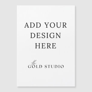 Verbazingwekkend 5 x 7 Magnetisch Briefkaart Invit