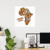 Verbazingwekkend Afrika Poster (Thuiskantoor)