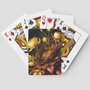 Verbazingwekkend arrangement Roest Accent Flowers Pokerkaarten