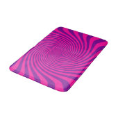 Verbazingwekkend Fuchsia Swirl Design Pas dit aan Badmat (Gekanteld)