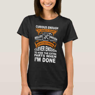 Verbazingwekkend gesmoord en schitterende grappige t-shirt