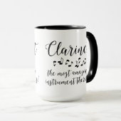 Verbazingwekkend klarinet mok (Voorkant rechts)