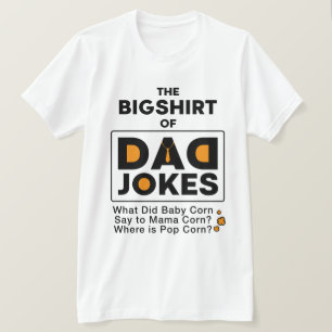 Verbazingwekkend pap Jokes Design Text Typografie T-shirt
