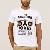 Verbazingwekkend pap Jokes Design Text Typografie  T-shirt (Voorkant)