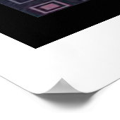 verbazingwekkend poster , pauw poster . (Hoek)