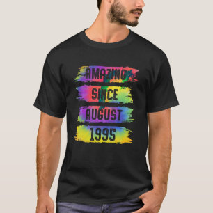 Verbazingwekkend sinds augustus 1995 28 jaar oude t-shirt