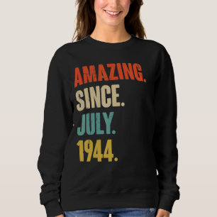 Verbazingwekkend sinds juli 1944 78 jaar oud gesch trui