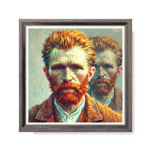 Verbazingwekkend Van Gogh gezicht