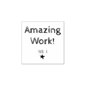 Verbazingwekkend werk! Rubberstempel (Afrduk)