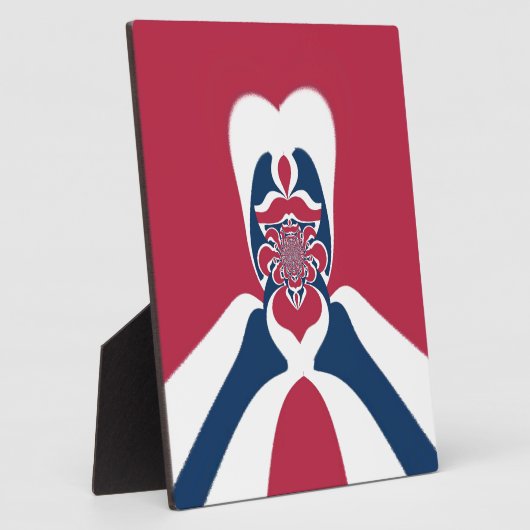 Verbazingwekkende Abstracte E.T. Art Print Fotoplaat (Zijkant)