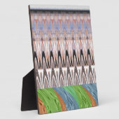 Verbazingwekkende Abstracte Pattern Art Print Fotoplaat (Zijkant)