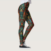 Verbazingwekkende Abstracte Pop Mode Leggings (Rechts)