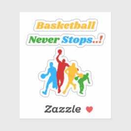 Verbazingwekkende basketbal stickers