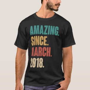 Verbazingwekkende bevalling sinds maart 2018 t-shirt
