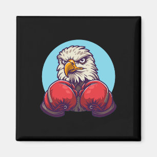 Verbazingwekkende Boxing Eagle kostuum met koele h Magneet