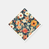 Verbazingwekkende delicate witte en weelderige rod servet (Hoek)