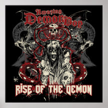 Verbazingwekkende demon Boy Rise van het Poster De