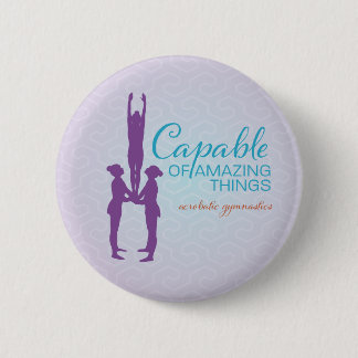 Verbazingwekkende dingen - Acrobat Gymnastics Butt Ronde Button 5,7 Cm