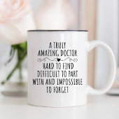Verbazingwekkende dokter is moeilijk te vinden, do mok