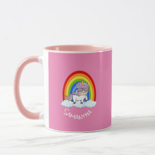 Verbazingwekkende Eenhoorn Roze Mok