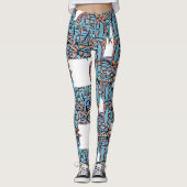 Verbazingwekkende fractals leggings (Voorkant)