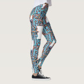 Verbazingwekkende fractals leggings (Rechts)