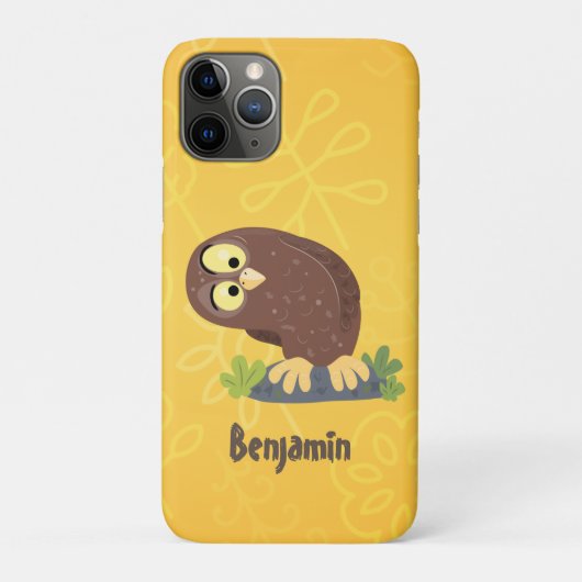 Verbazingwekkende, grappige, bruine cartoon afbeel Case-Mate iPhone case (Achterkant)
