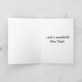 Verbazingwekkende kerst Kaart (Binnen)