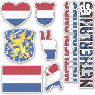 Verbazingwekkende Nederlandse vormen van nationale Sticker