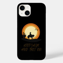 Verbazingwekkende paardrijden telefoon case